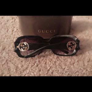 GUCCI Monogram Large Sunglasses